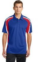 Sport-Tek® Tricolor Micropique Sport-Wick® Polo